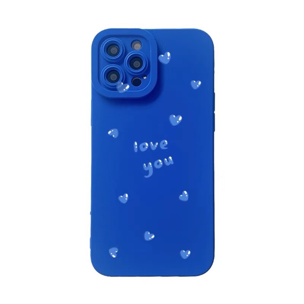 iPhone 13 Pro Max Phone Case-Blue Love You